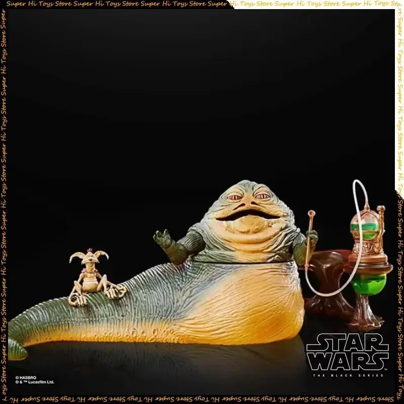 ของแท้ Star Wars The Black Series Jabba The Hutt Action Figure รูปที่สะสมห้องเครื่องประดับข้อต่อที่สามารถเคลื่อนย้ายของเล่นเด็กของขวัญ