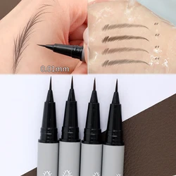 0.01mm Ultra-Fine Eyebrow Pencil For Outlining Shadows, Eye Bags, Waterproof, Long-Lasting Liquid Eyebrow Pencil