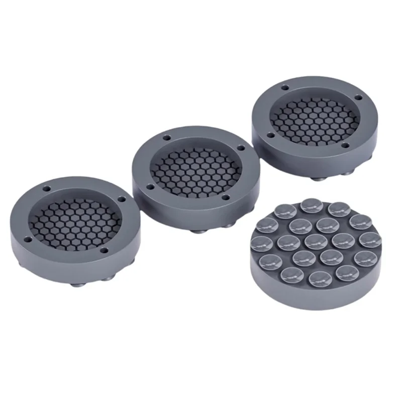 Coussinets de pieds universels antidérapants et Anti-Vibration, 4 pièces, pour Machine à laver, silencieux, réduisant le bruit, pour meubles, A74E