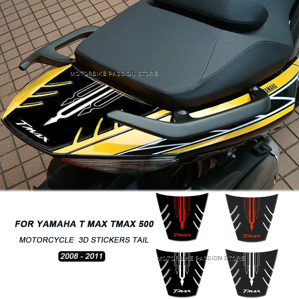 For TMAX 500 Yamaha T Max body protection decoration kit motorcycle accessories stickers stickers for waterproof tail 2008-2011