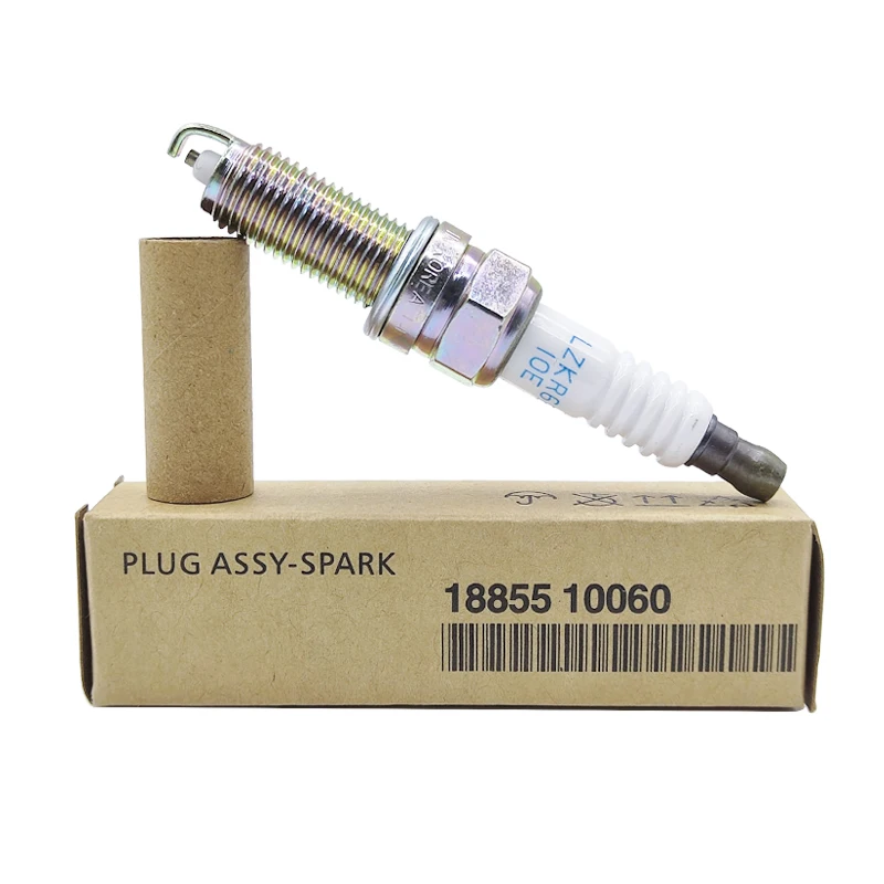 4/20pcs/lot 18855-10060 LZKR6B10E Normal Spark Plug For Hyundai I20 I30 I35 IX20 Kia Soul Pro CEE'D Carens Venga Rio 1.4/1.6L