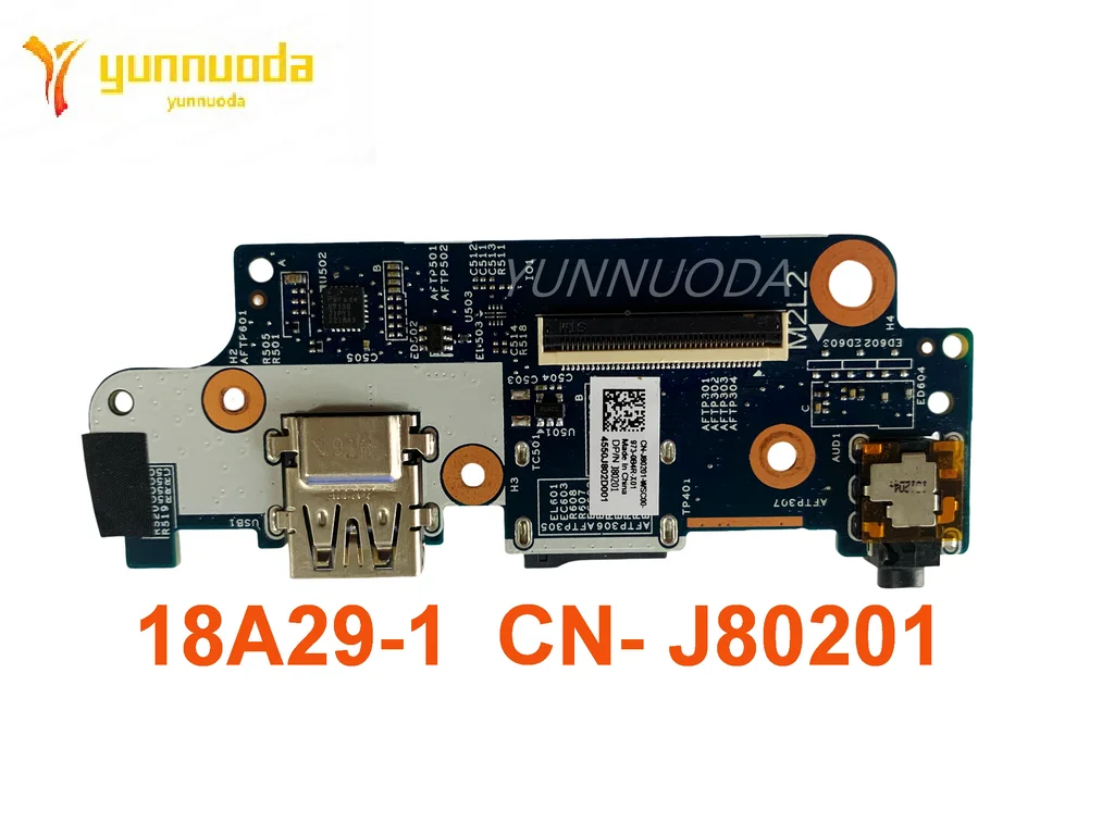 Original for Dell 18A29-1  CN- J80201 Usb  Board  Audio Board tested good free shipping
