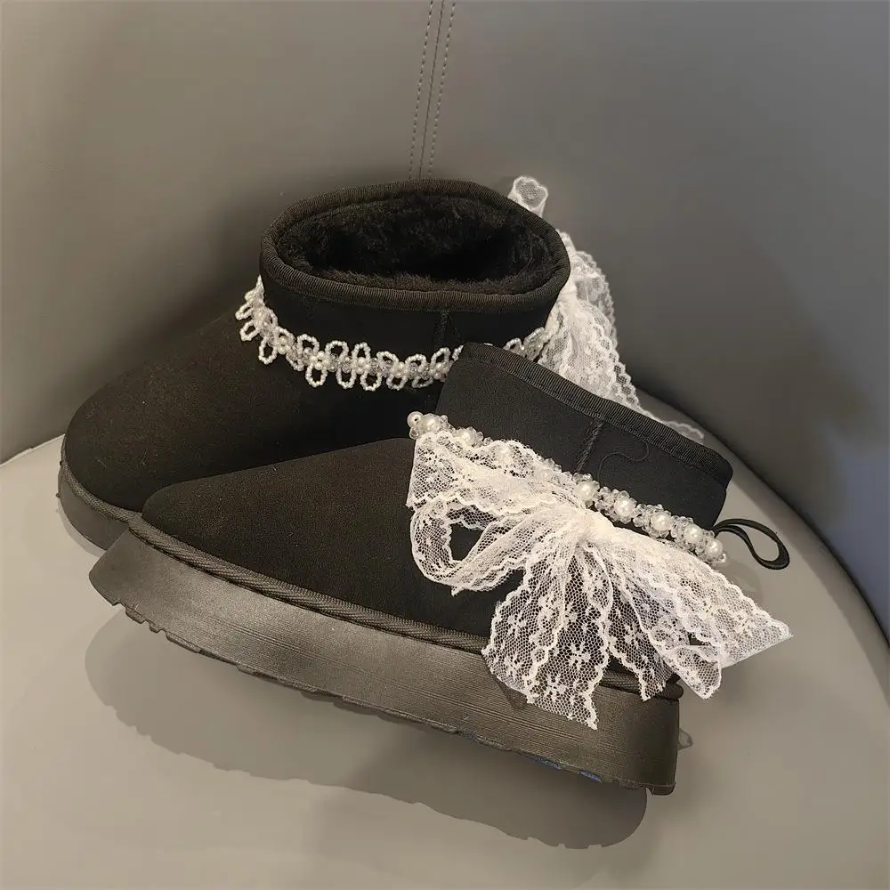 

1pc Shoe Chain Flower Bead Accessories Snow Boot Decoration Tassel Chains High-end Feel Lace Beading Niche Blingbling Supples