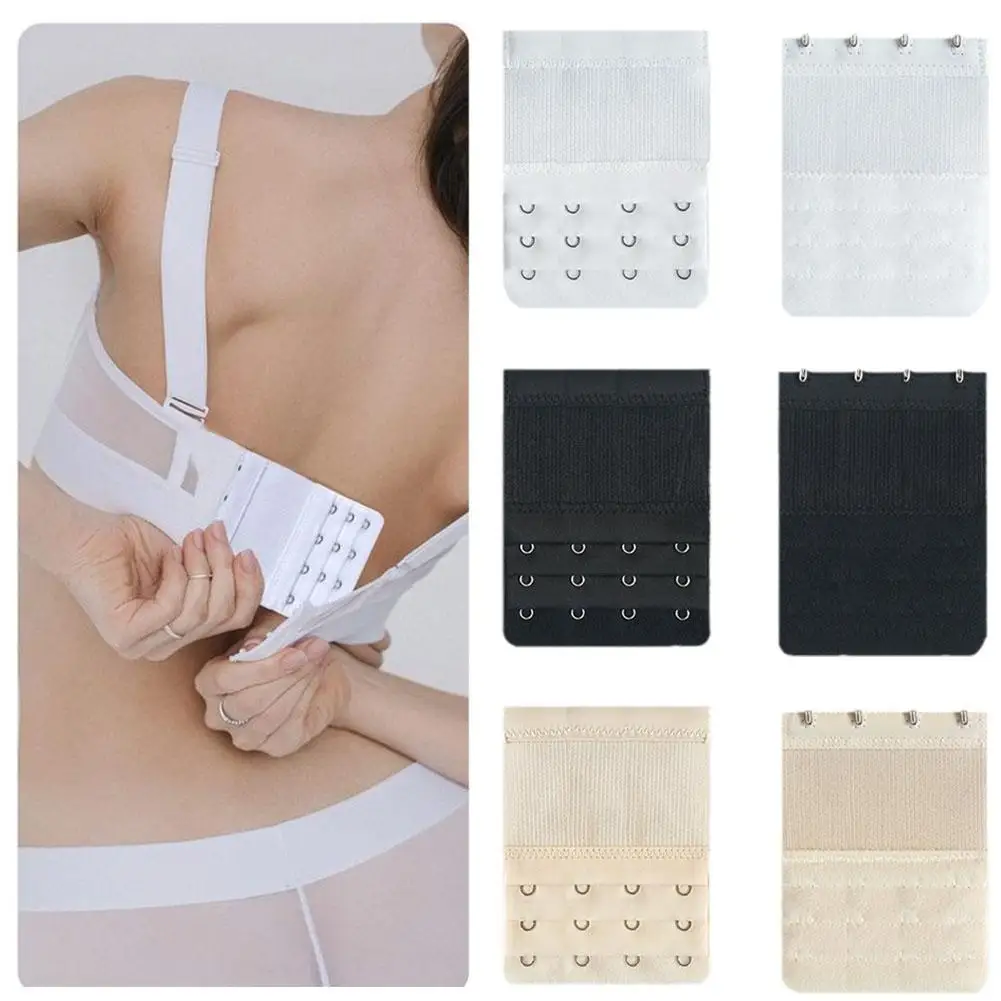 Elastic And Elastic Underwear With Extended Buckle Buckle Elastic Rows Bra Triple Add Back Four Extension With Buckle Breas N6H5