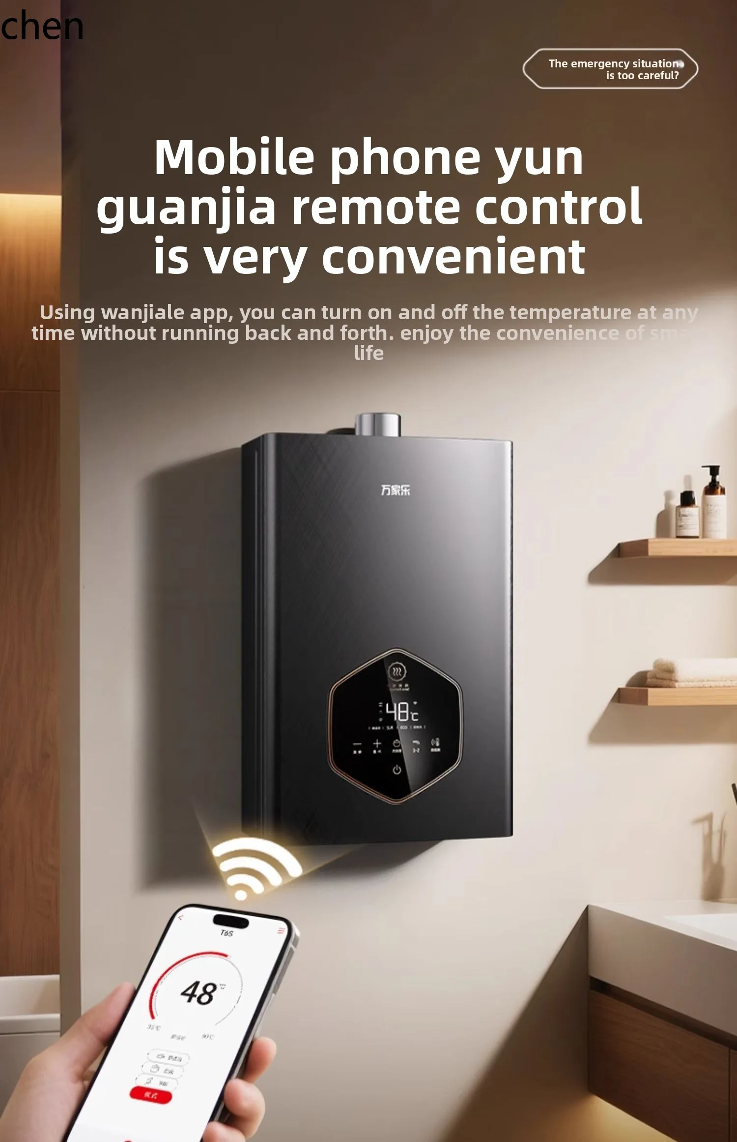 ZML scaldabagno a gas domestico gas naturale 13 litri 16 litri zero acqua fredda temperatura costante silenziosa