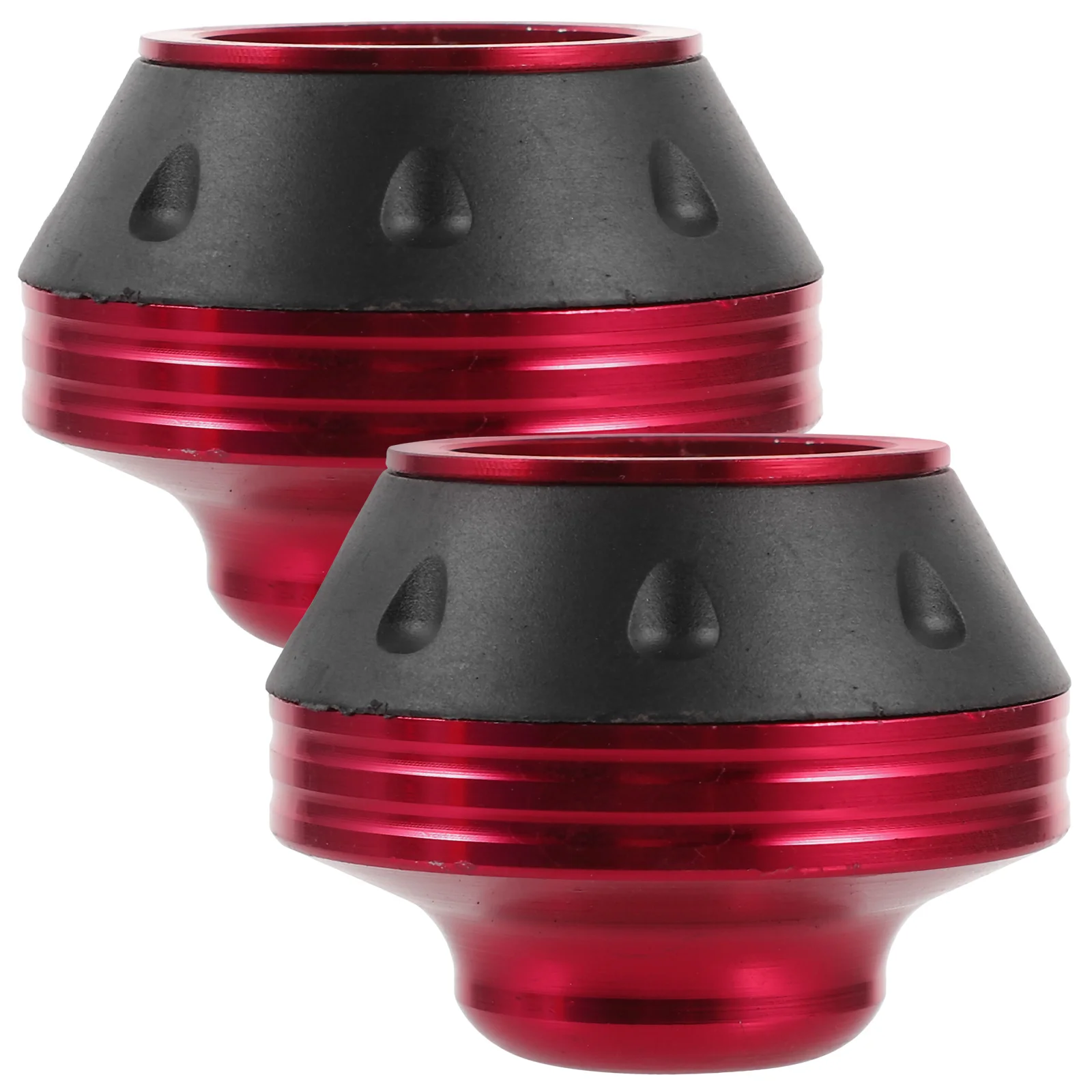 

2Pcs Motorcycle Anti Collision Cup Heavy Duty Alloy Front Fork Guard for Bike Wheel Protection Modification Accessory