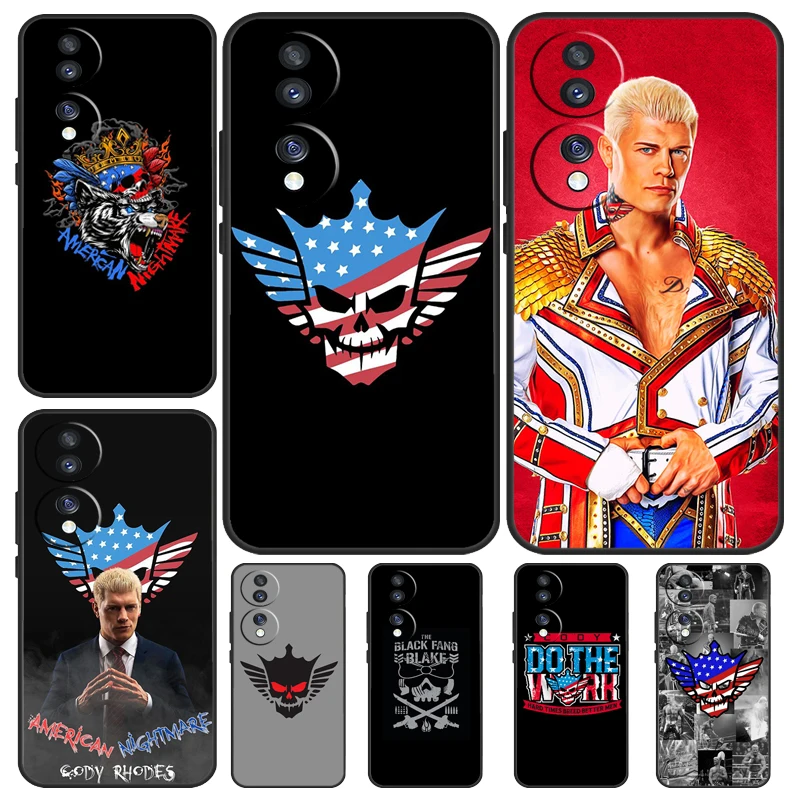 Cody Rhodes For Honor 90 70 50 Lite Magic 5 Pro 8X 9X Phone Case For Honor X8a X9a X7a X6a X9 X7 X8 X9b