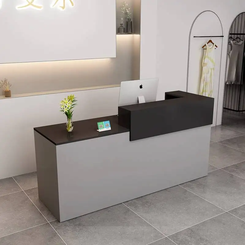 

Medical Corner Reception Counter Boutique Decor Cosmetic Shop Reception Counter Retail Store Receptiebalie Toonbank Furniture