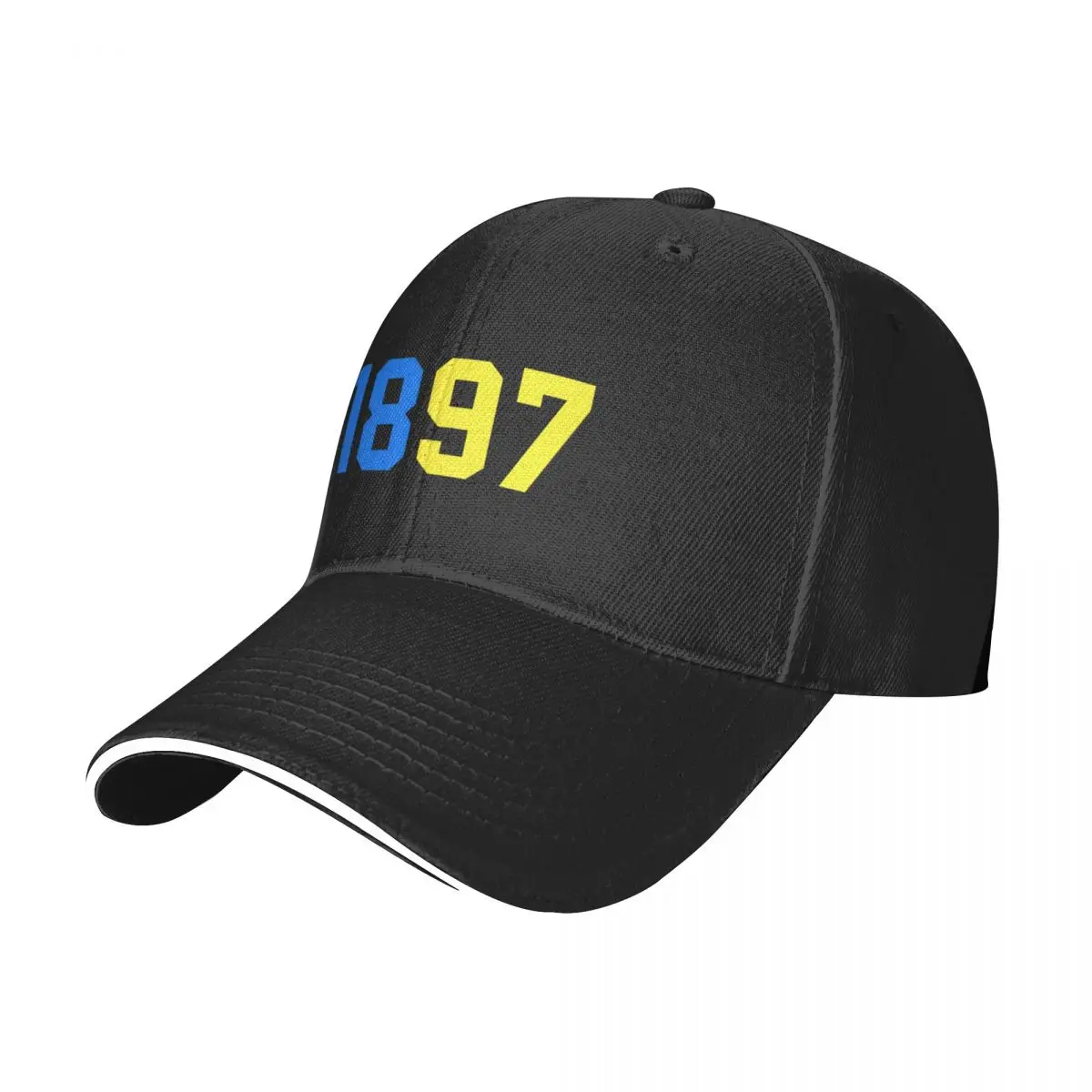 1897 Union SG Blue Yellow Baseball Cap Rugby Luxury Cap Big Size Hat Golf Wear Men Women's