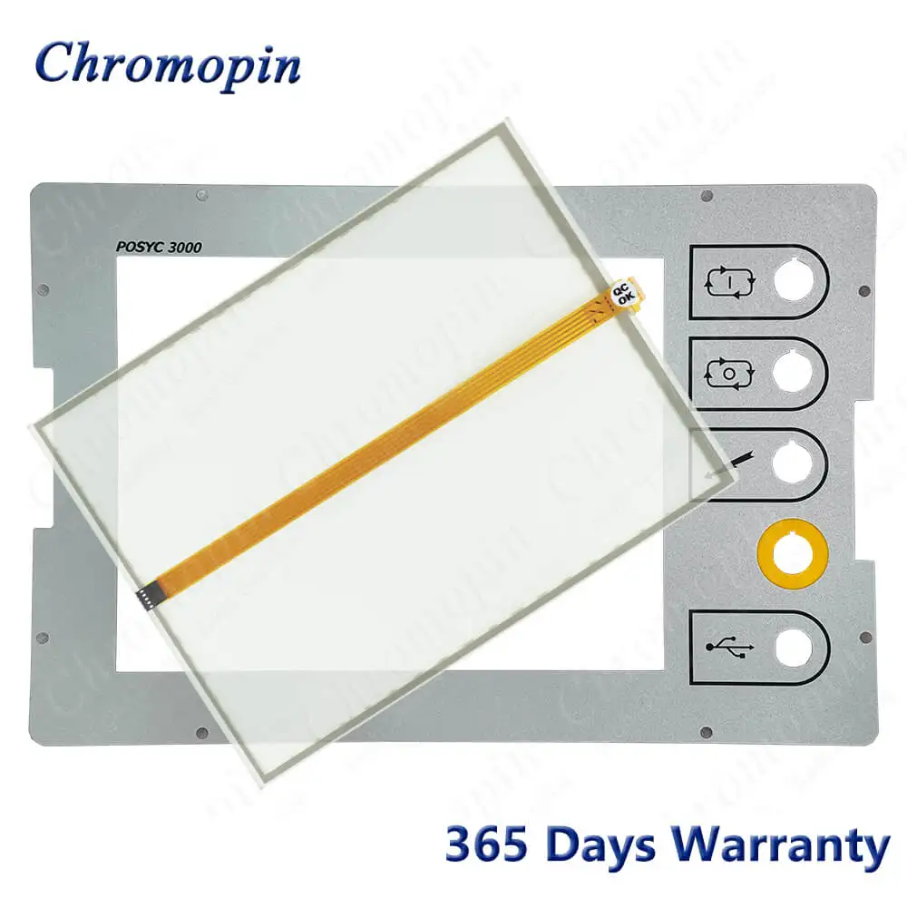 Touch Screen Panel Glass Digitizer for POSYC 3000 Posyc 3102 KZ010199 with Protective Film