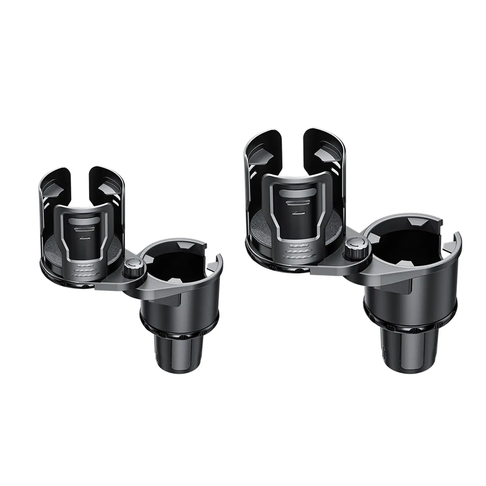 Expansor de portavasos para coche, Universal, a prueba de golpes, resistente, 2 en 1, ahorro de sapce, doble soporte para vasos, expansor para botella de bebidas