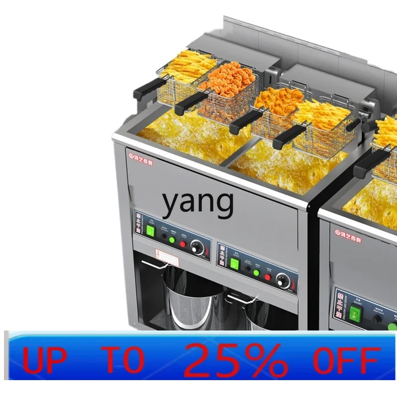 

CX vertical electric fryer commercial single cylinder double cylinder large capacity constant temperature fryer