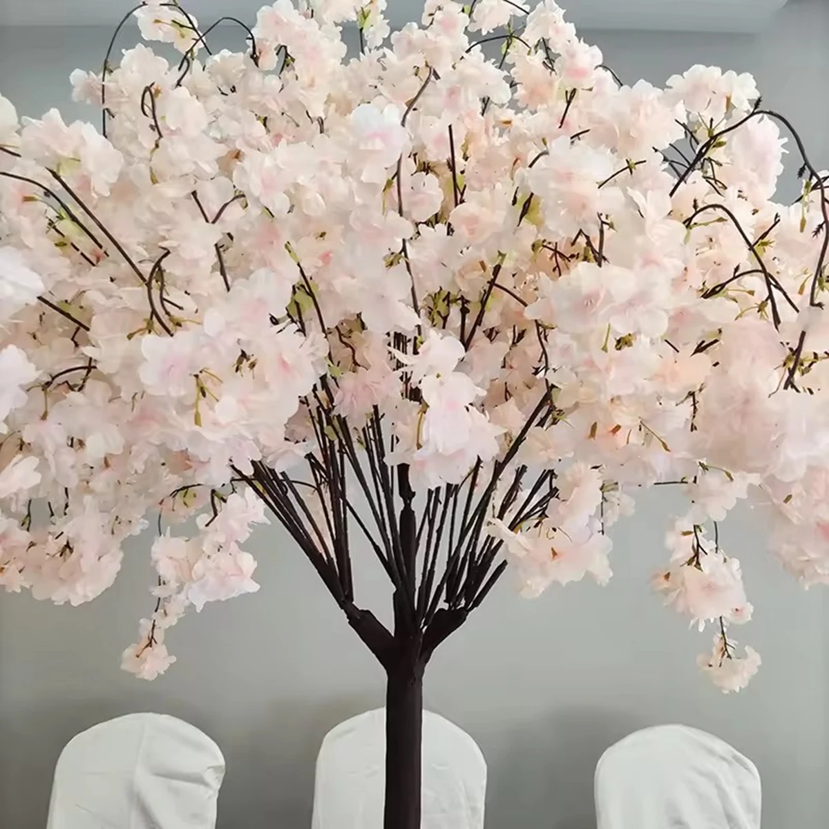 2pcs)Table Centerpieces For Wedding Decoration 1.5m Faux Cherry Blossom Tree Silk Sakura Cherry Blossom Flowers Tree Artificial