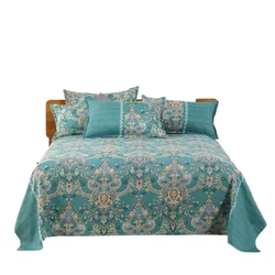 3pcs/Set Home Textile Bed Sheet Set with Pillowcases Cotton Material Lovers Home Room Bedding Flat Sheet Bed Sheet Set