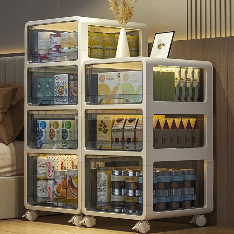 Unité de Rangement sur Pied, Rangement de Collations T1, Mobile, Multicouche, Chambre à Coucher, oral et, Salon