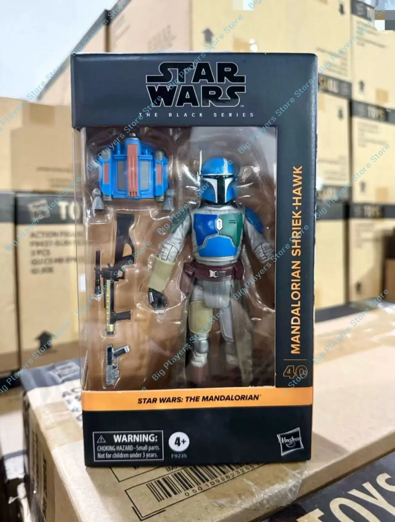 ハスブロ-スターウォーズ-ブラックボックスシリーズ-マンダロリアン-スクリーミングイーグル-6インチ-フィギュアモデル