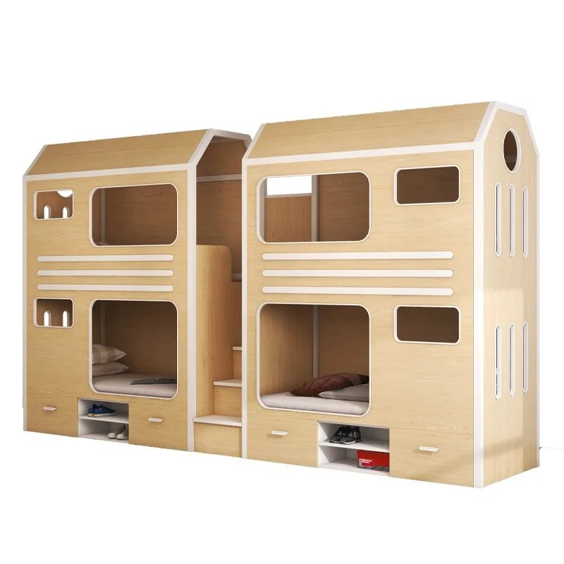 # Modern Design Duplex Combination Apartment Bed Private Hotel Room With Privacy Capsule & Bunk Bed