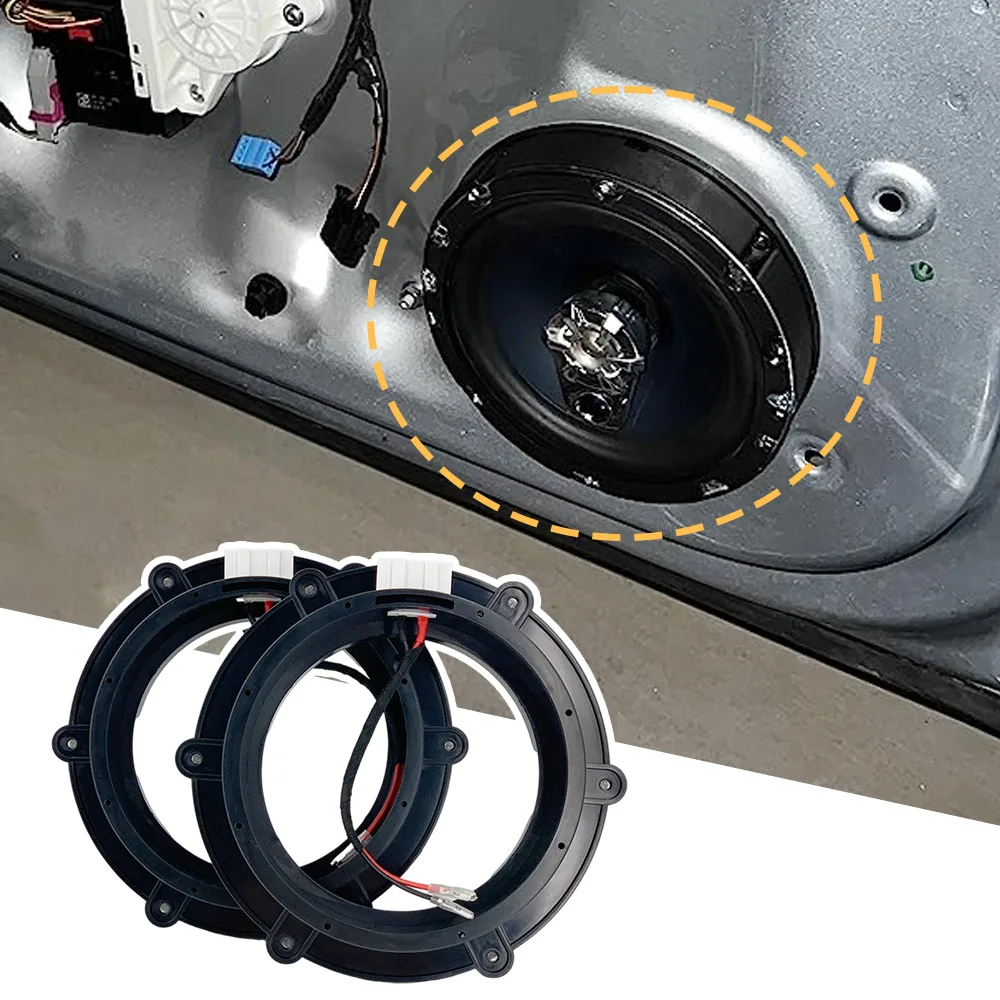 2 قطعة 8 "إلى 6.5" سيارة تعديل الصوت المتكلم محول جبل الوسادة وصلات صوت ل Volkswagen Magotan ساجيتار تيجوان سكودا اوكتافيا #6