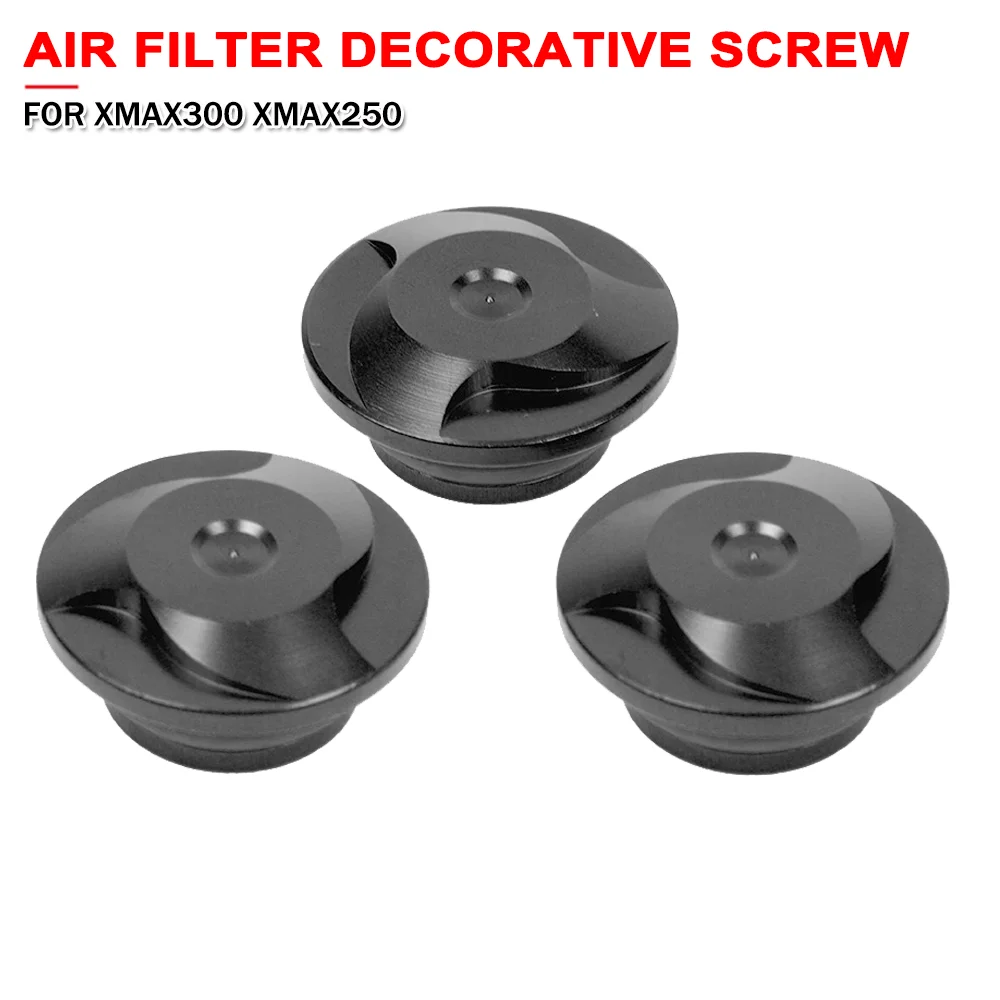 

Motorcycle Air Filter Decorative Screw For Yamaha XMAX300 XMAX250 XMAX X-MAX250 X-MAX300 2013-2025 Filter Outer Cover Screws