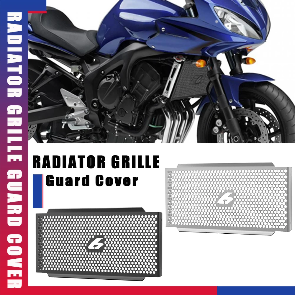 

Motorcycle Radiator Guard Grille Metal Cover for Yamaha FZ6 FZ 6 FAZER 2007 2008 2009 2010 Protector Models Accessories