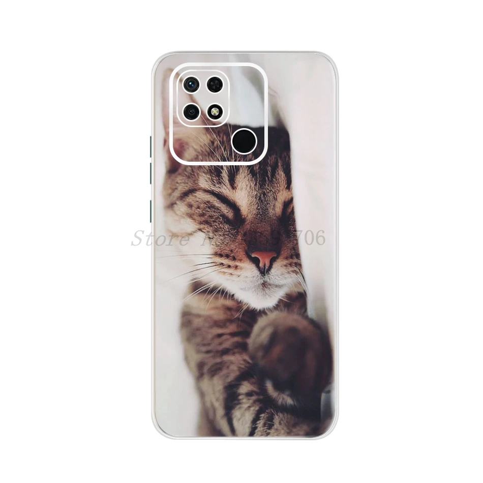 For Cover Xiaomi Redmi 10C Case Redmi 10c Funda Phone Case Clear Bumper Back Shockproof Soft TPU Case For Redmi 10 C Coque 6.71\