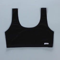 Teenage Girls Bra Cotton Solid Color Summer Breathable Adolescent Girls Underwear Sports Training Brassiere Vest Tops