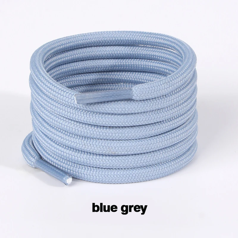 2025 Frühling und Sommer Beliebte Einfarbige Macaron-Schnürsenkel 5mm Runde Polyester Freizeit Unisex-Schnürsenkel – Detail 21