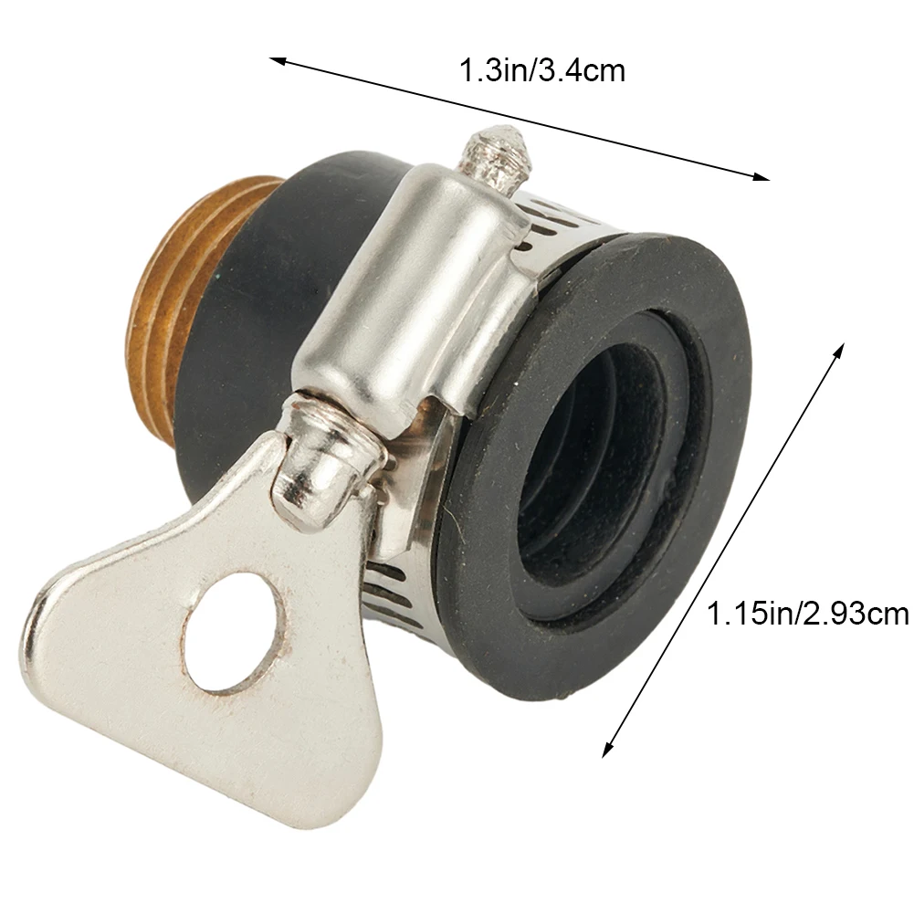 Outdoor Faucet Connector Adapter For Non-Threaded 1/2 Inch To 3/4 Inch, Compatible With Garden Watering Equipment