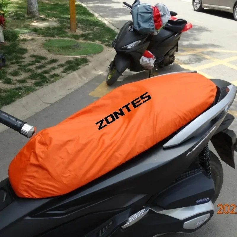 For ZONTES 350E 350D 350M Motorcycle Seat Cover Cap Waterproof Dustproof Sunscreen Scooter Cushion Protector Cover