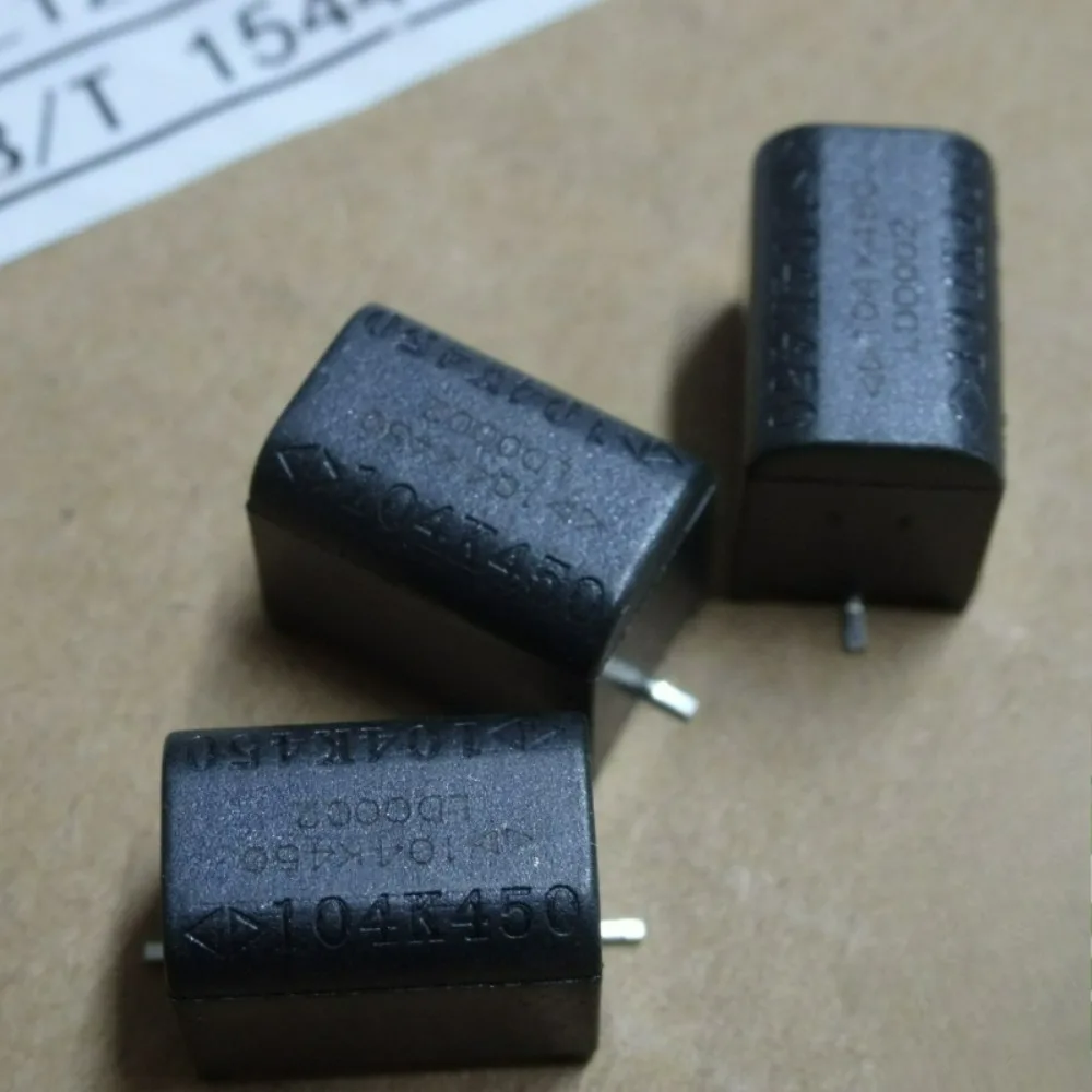 10pcs/lot Fara 0.1uf 450V 100nF u1 104 Through-hole Return Film Capacitor Resonant Capacitor C572S1046105235