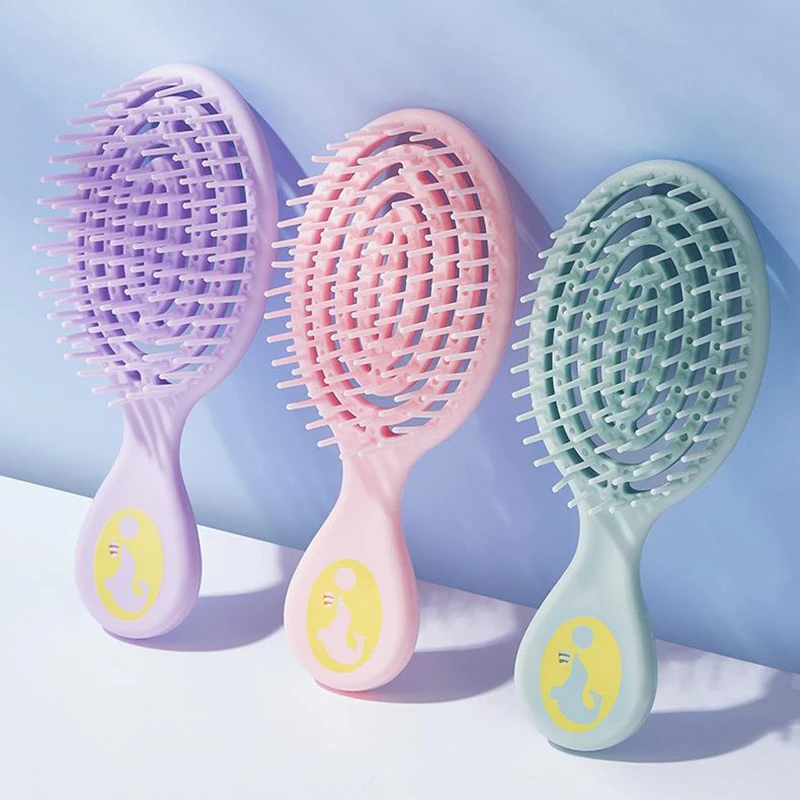 2024 New Hollow Massage Comb Massage Meridian Scalp Hairstyle Adjuster For Quick Drying And Anti-Static Household Hair