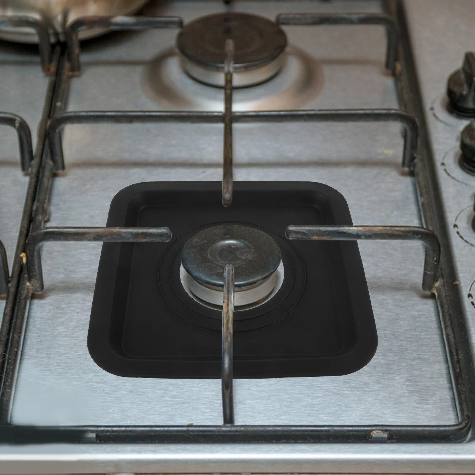 

Gas Oil Mat Heat Resistant Reusable Stovetop Protector Kitchen Cleaning Pad Gap Cover Oilproof Stove Cover Stove Mat