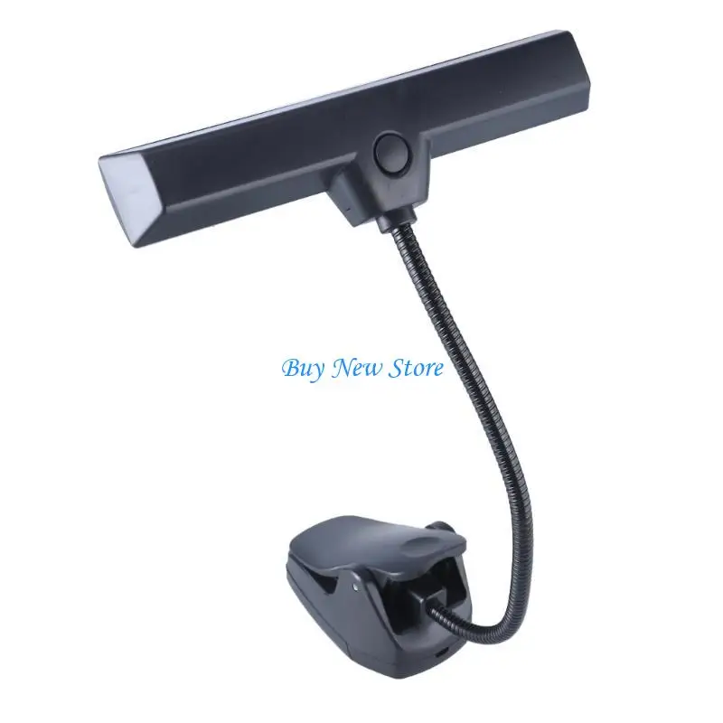 Lâmpada USB 20Ce Múltipla ângulo 3 Brilho ajustável 9 LEDS Lâmpada cabeceira para leitura e espaços trabalho