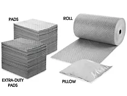 Heavy Duty Hydraulic Oil Leak Containment Mats for Mining Sites New Condition Spill Control Oil Absorbent Rolls