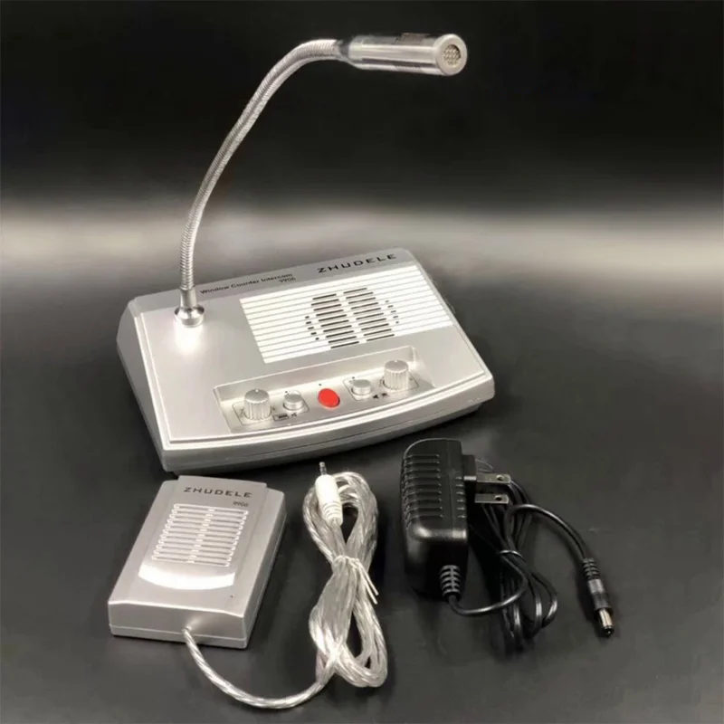 Dual Way Speaker Interphone, Audio Record, Anti-Interference, Window Intercom System, Vidro, Microphon