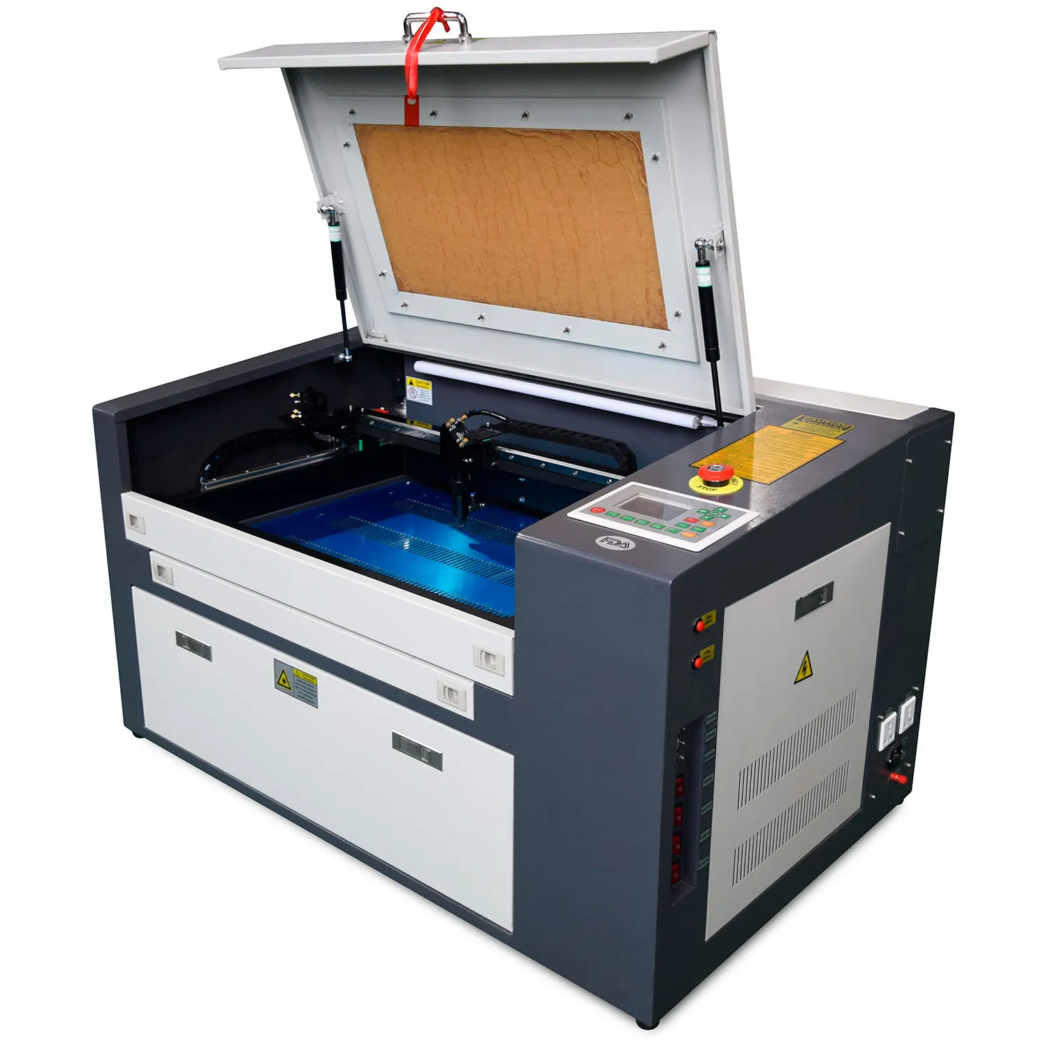 

50W CO2 Laser Engraving Machine 12" x 20" Work Table with Y-axis Rotary Roller with USB Port for All Nonmetal Materials US Stock