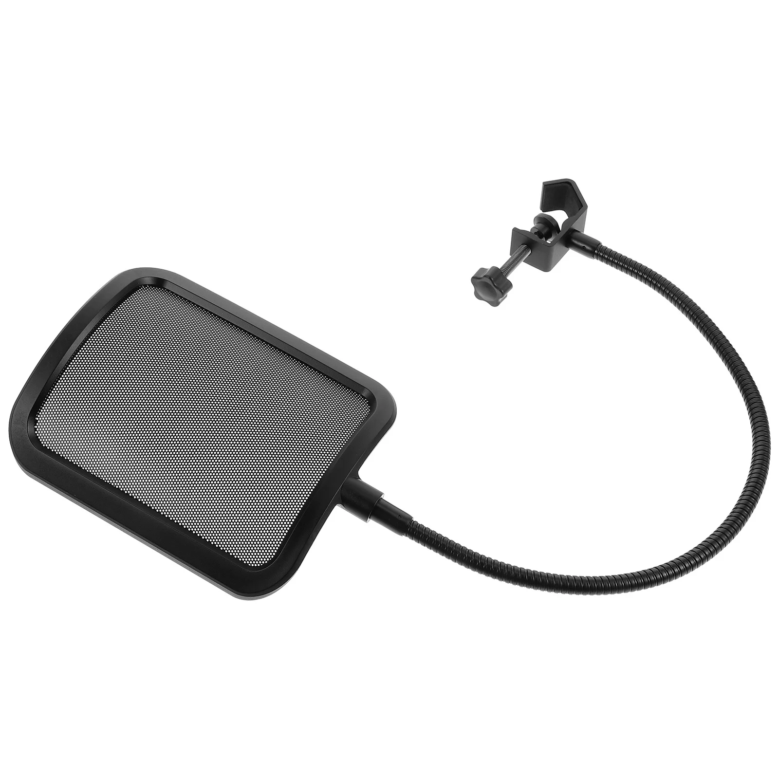 

1Pcs Metal Microphone Windshield Clip Professional Square Noise Reduction Net Recording Mic Filter Shield Windproof Denoise