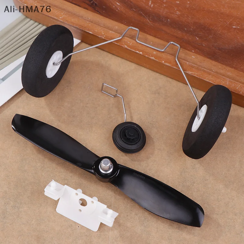 HMA76-1 pièces modèle d'avion RC QIDI560 5x4.5 support de moteur d'hélice train d'atterrissage pièce de rechange modèle accessoires d'avion