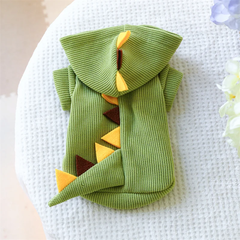 Cosplay Pet Dog Cat Clothes Warm Dinosaur Clothing Puppy Coat Puppy Pet Costume Dogs Cats Hoodie for chihuahua teddy perro