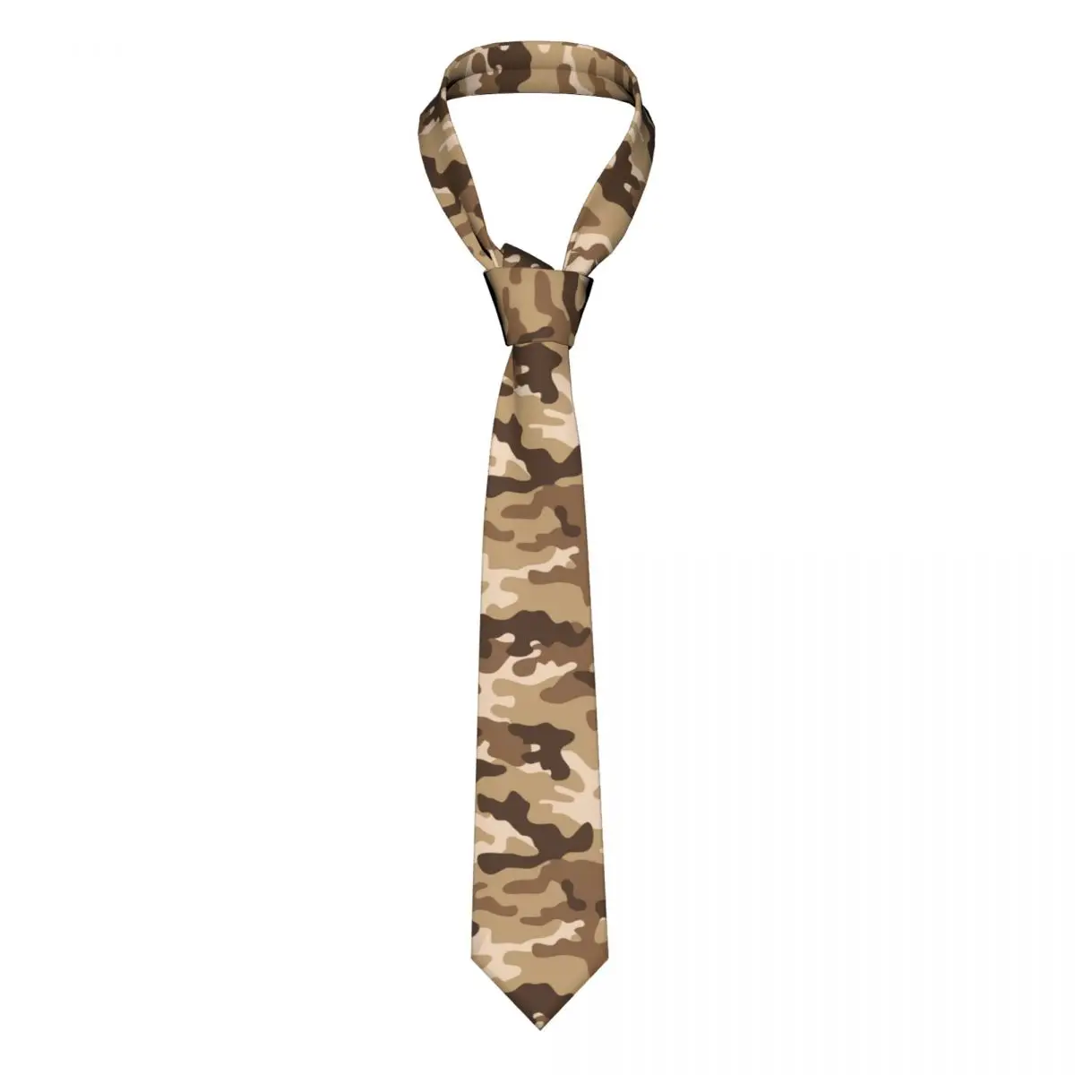 Military Camouflage Neckties Men Women Polyester 8 cm Abstract Army Camo Neck Ties for Men Slim Wide Accessories Cravat Wedding