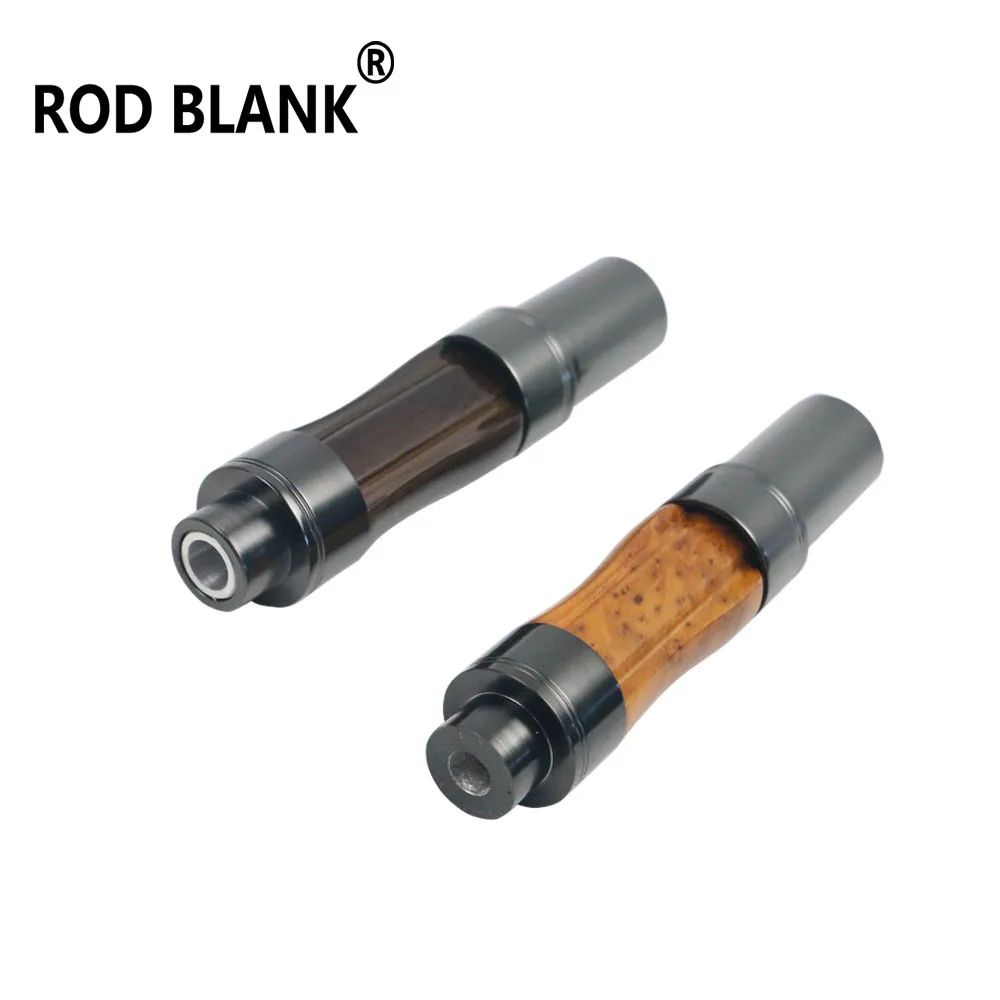 Rod Blank Spinning Fishing Rod Wood Reel Seat Solid Reel Seat Fishing Rod Building Component Pole Repair Accessories
