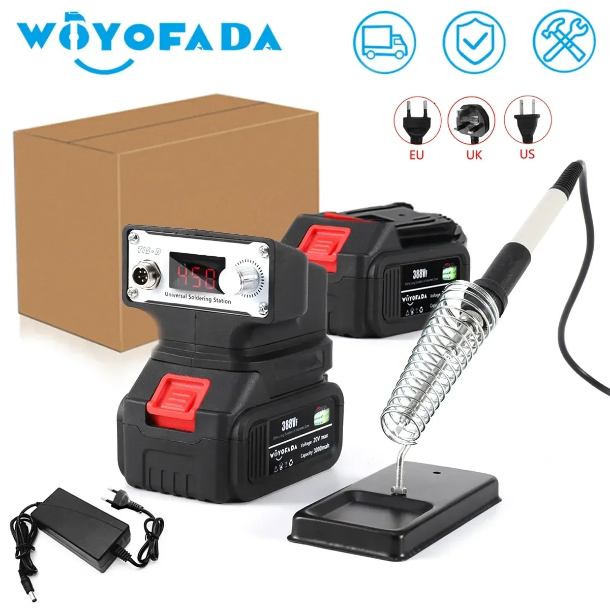 mini estacao de solda eletrica digital solda eletronica ferro portatil sem fonte de alimentacao makita 18v bateria t12 d 01