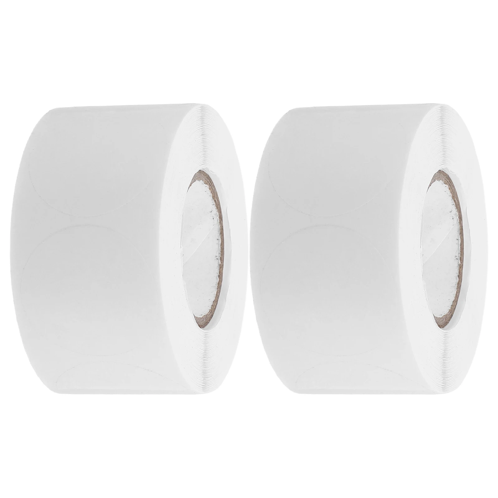 

Transparent Sealer Clear Stickers Round Waterproof Envelope Paper Business 2 Rolls Strong Adhesion Present Wrapping Envelope