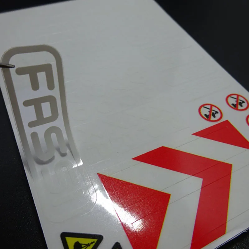 FASSI Logo Sticker Decorate for 1/14 Tamiya RC Truck Trailer Tipper Crane LESU Car Diy Parts