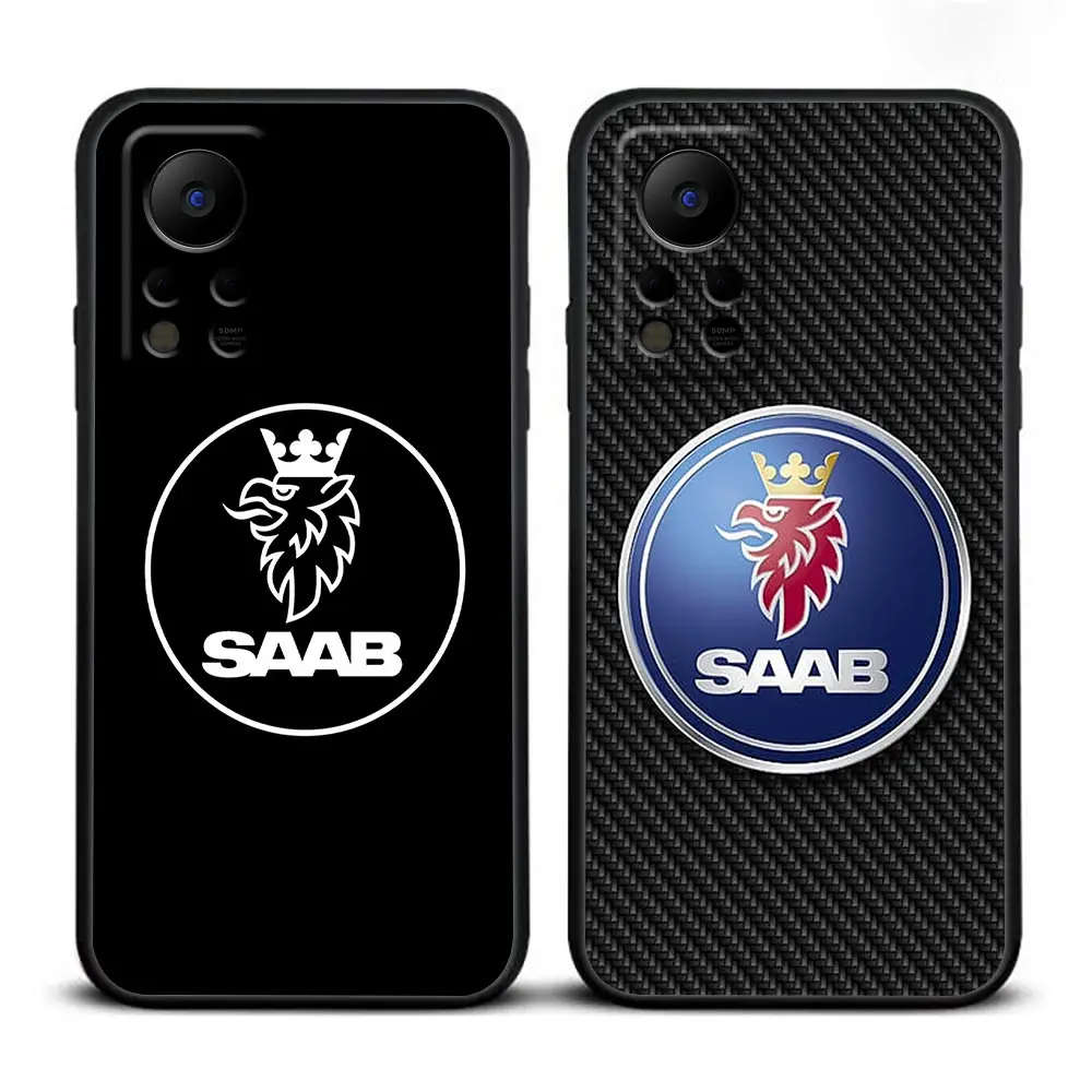 Swedish Luxury Car S-Saab-b Phone Case For Infinix TECNO SPARK 8 7 6 Air 5 HOT 30 30I 20 20I 20S 12 12I 11 11S 10 10I 10S Case