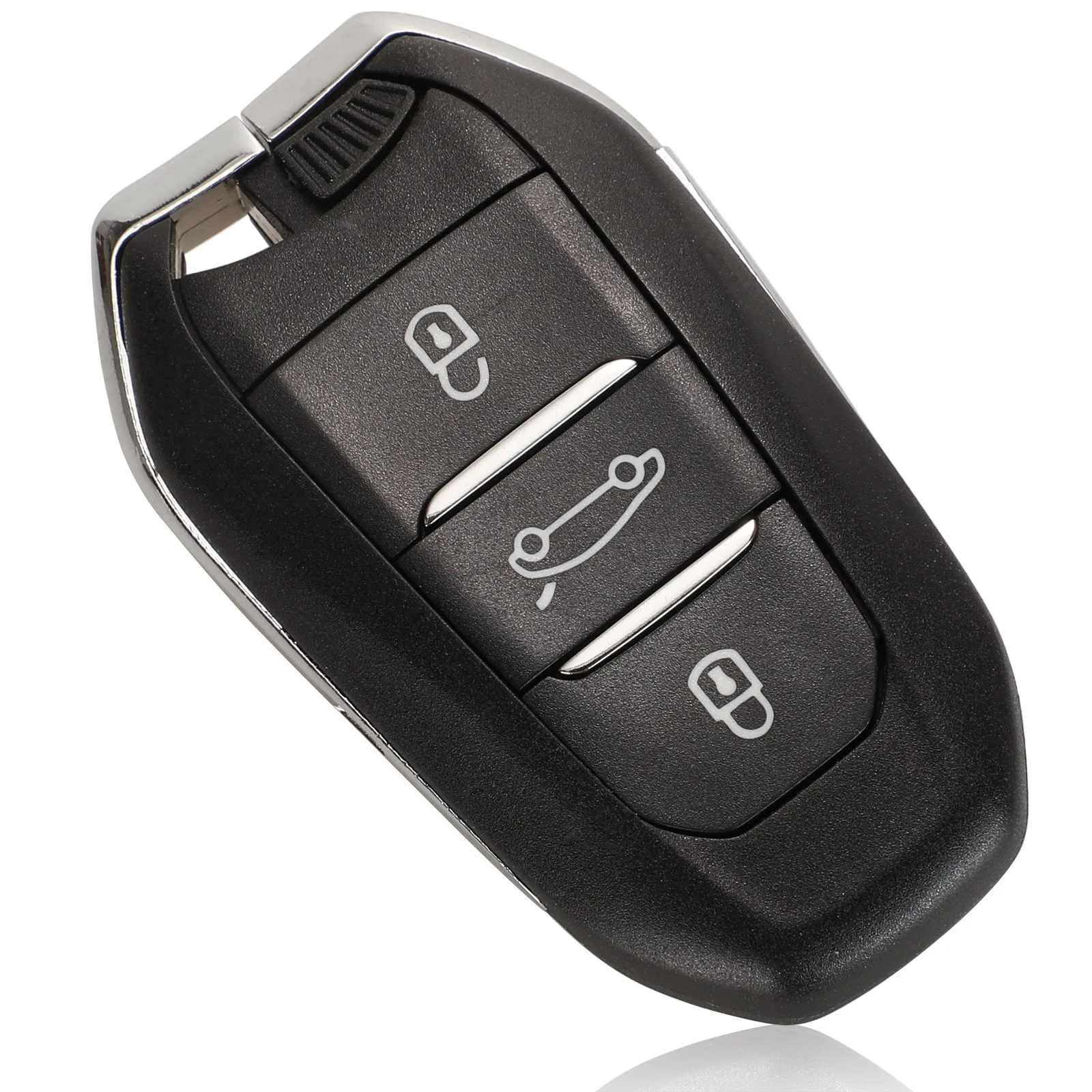 jinyuqin New Remote Car Key Smart Keyless Go For Peugeot 308 408 508 5008 Citroen C4 C4L DS4 DS5 4A ID46 Chip 434MHz view 4