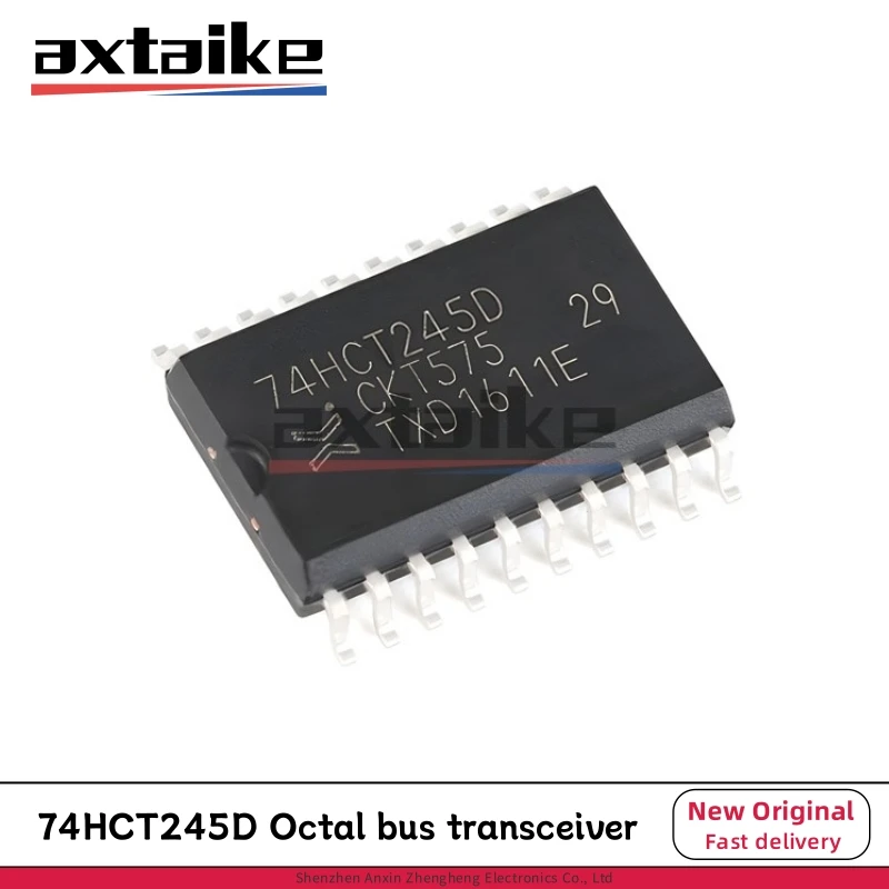10PCS 74HCT245D SOP-20 74HCT245 Octal Bus Transceiver 3-state SMD IC