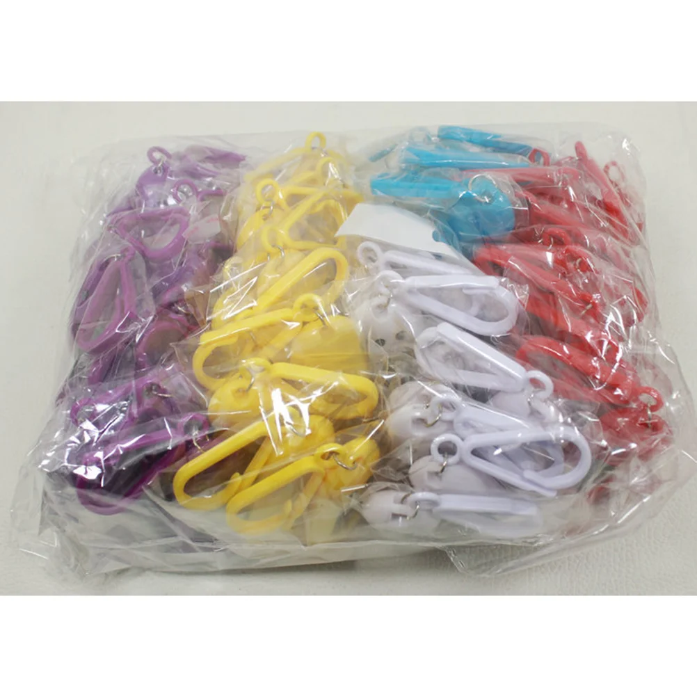 4 Pcs Digitsl Smart Watches for Men with Key Buckle Mini Plastic Simple Pocket Miss