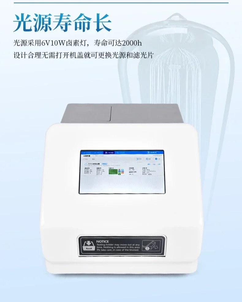 Portable Desktop Capsaicin Content Detector Spicy Degree Analyzer for Natural Pepper Goods
