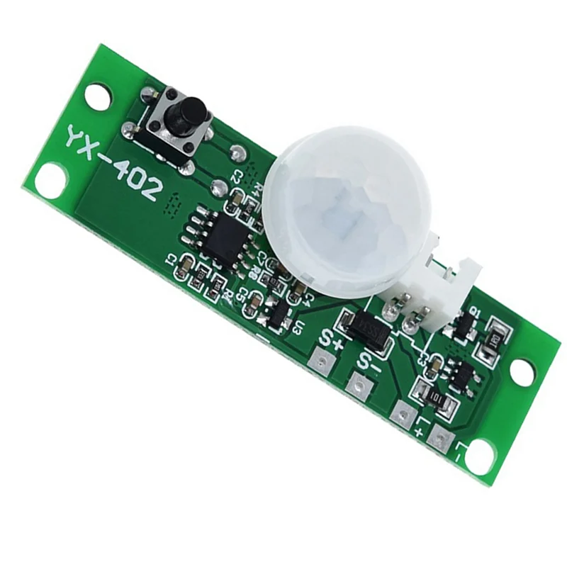 Modul Lampu Surya ELECT-Solar 3.7V dengan Sensor Kontrol Inframerah Induksi Tubuh Manusia untuk Lampu Malam, Papan Sirkuit Surya